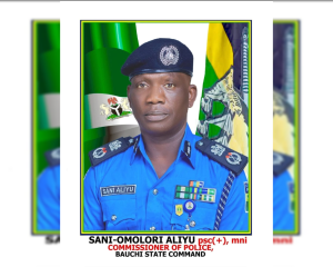 Bauchi State Commissioner of Police Sani Omolori Aliyu