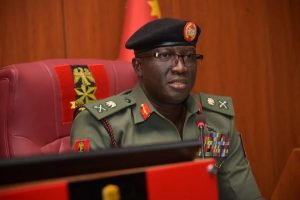 COAS Shaibu.nigerian Army