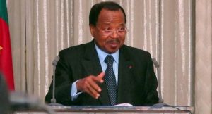 Cameroonian President, Paul Biya has been in power since 1982 and has won every election in the past 20 years by more than 70 percent of the ballot.