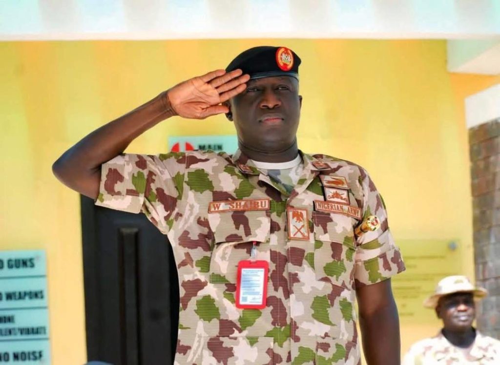 25th Chief of Army Staff (COAS), Maj.-Gen. Waidi Shaibu
