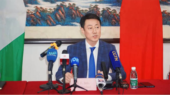 Chinese Ambassador to Nigeria, Yu Dunhai,