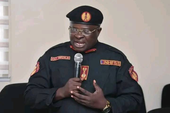 Commander General of the Nigerian Forest Security Service (NFSS), Joshua Wole Osatimehin