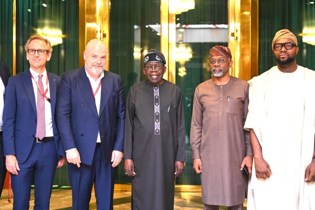 Denmark’s richest man, Mr Anders Holch Povlsen of BESTSELLER & BESTSELLER FOUNDATION, visited President Bola Tinubu at the State House, Abuja. Tuesday, October 28, 2025