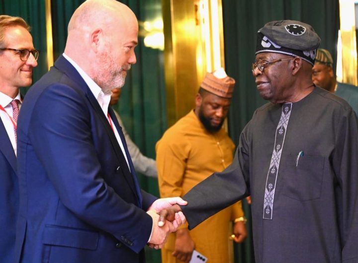 Denmark’s richest man, Mr Anders Holch Povlsen of BESTSELLER & BESTSELLER FOUNDATION, visited President Bola Tinubu at the State House, Abuja. Tuesday, October 28, 2025