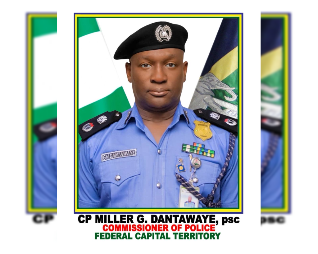 CP Dantawaye Miller, FCT police Commissioner
