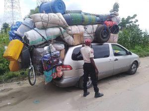 FRSC arrest driver for over load