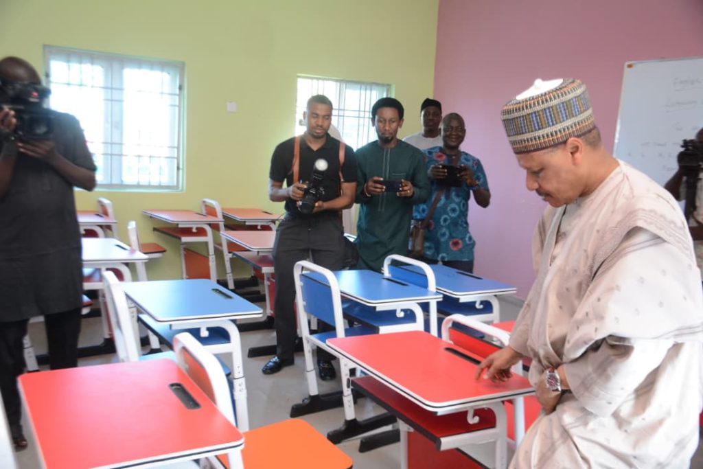 Information Minister tours Zulum’s 104 mega schools, EV charging terminal 4 Information Minister tours Zulums 104 mega schools1