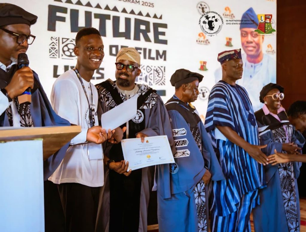 Oyo govt, Kunle Afolayan’s KAP Academy graduates 165 filmmakers 3 KAP Films 2