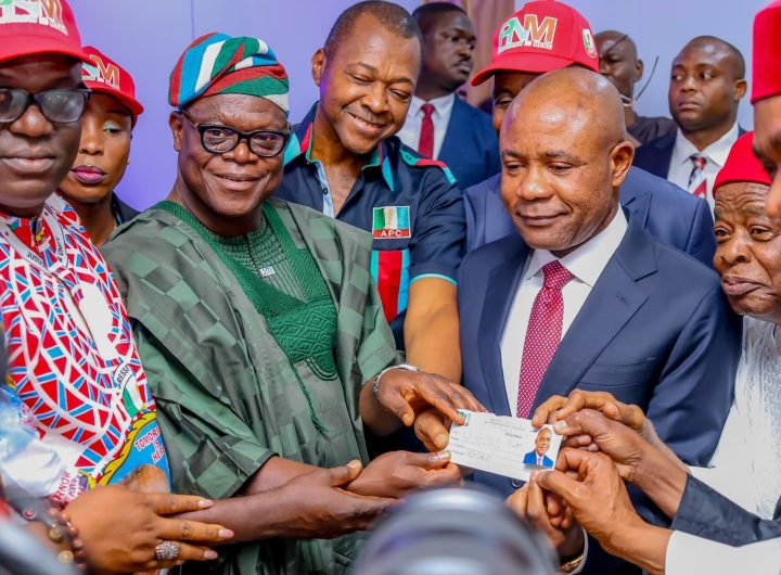 Enugu Governor Mbah defects to APC