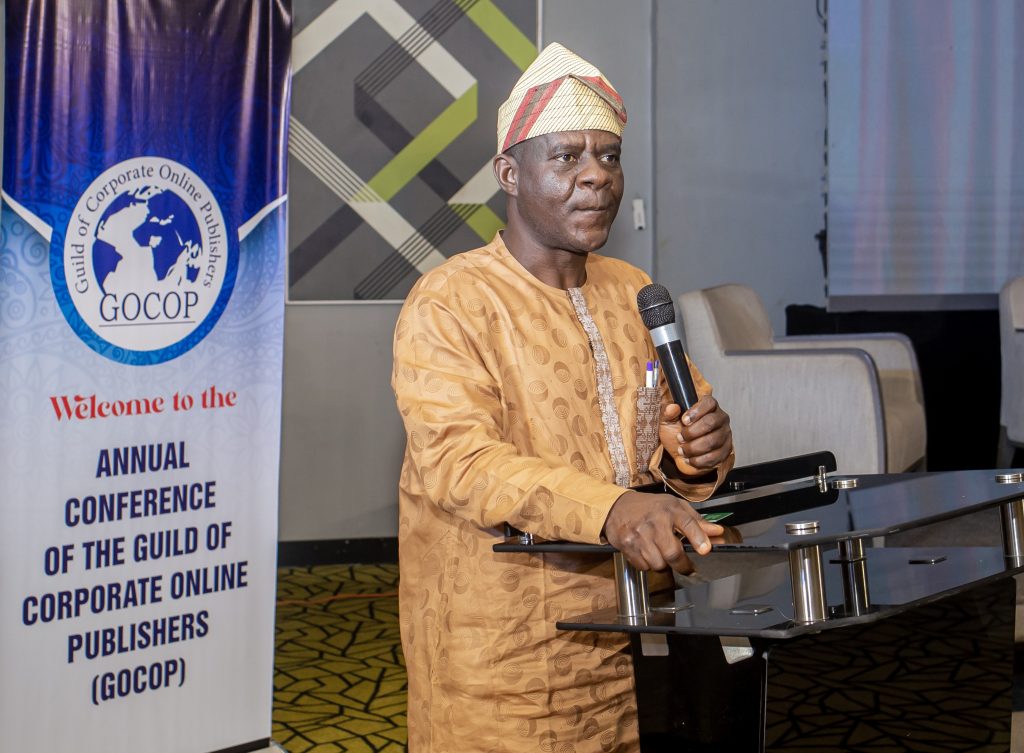 NOA tasks media practitioners to probe manifestos of aspiring political office holders…as Mojeed urges stronger support for professional journalists 3 Muskilu Mojeed on the mic