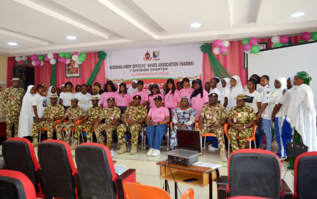 NAOWA 7 Division mark Mental Health, Breast Cancer & Girl Child Day