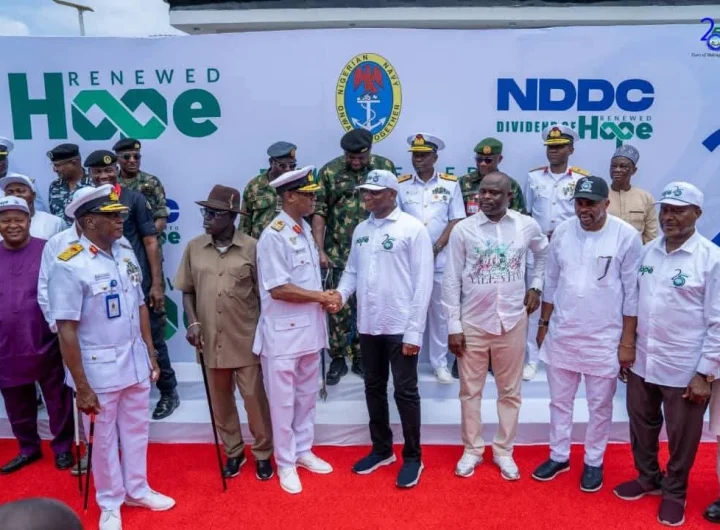 NDDC commissions Naval Base in Bayelsa to combat piracy, oil theft, and insecurity in Niger Delta