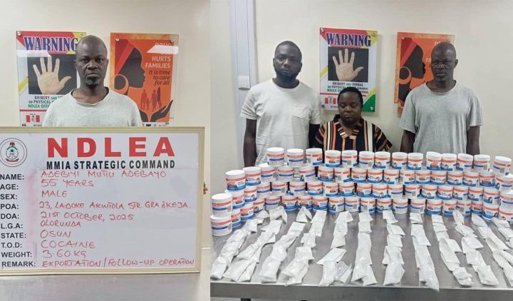 Drug suspects arrested by NDLEA operatives