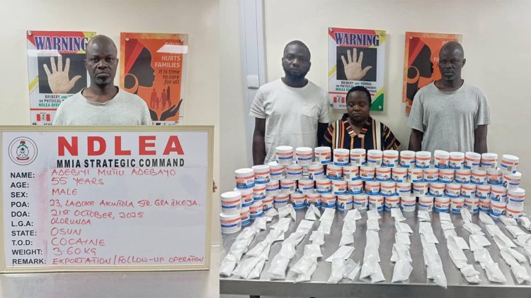 Drug suspects arrested by NDLEA operatives