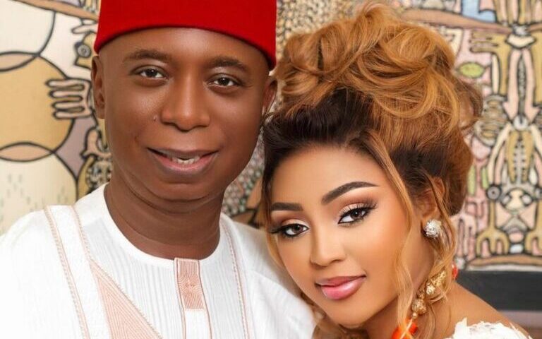 Ned Nwoko and Regina Daniels