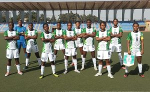 Nigerian U 17 girls.goldeneaglet