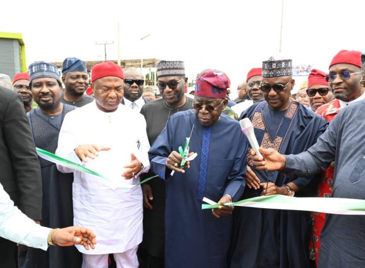President Bola Tinubu commissions projects in Imo