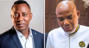Sowore and IPOB leader Nnamdi Kanu