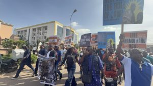 Sowore led FreeNnamdiKanu protest