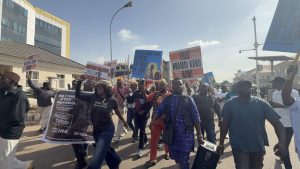 Sowore led protest FreeNnamdiKanu