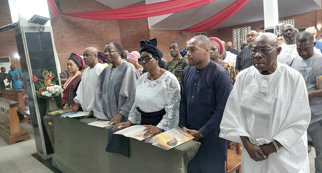 Obasanjo, family members, friends celebrate Stella Obasanjo at 20th memorial service
