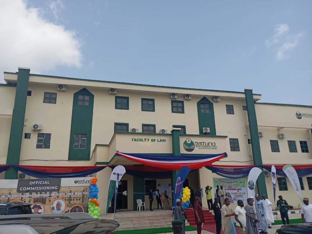 TETFund commissions N4.089bn legacy projects at IBB University Lapai 2 TETFund building in IBB Lapia