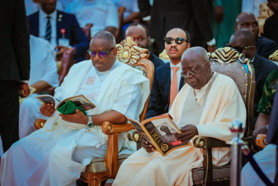 President Bola Tinubu, Plateau State Governor, Caleb Mutfwang, amongst others on Saturday attended the funeral service of Lydia Yilwatda Goshwe