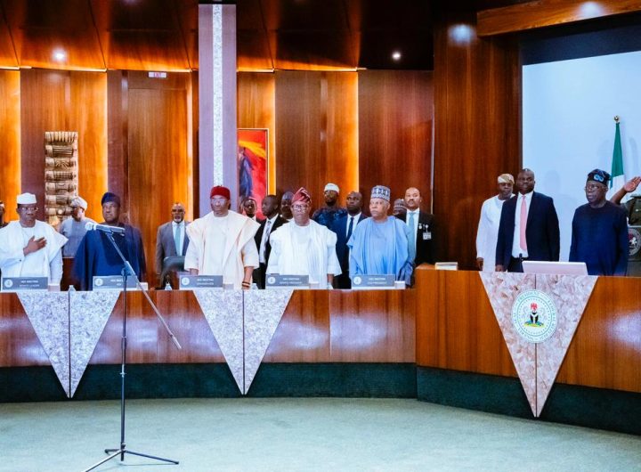 Tinubu attends NEC meeting