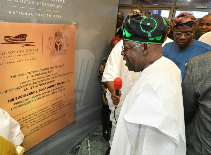 Tinubu commissions Nat Theatre