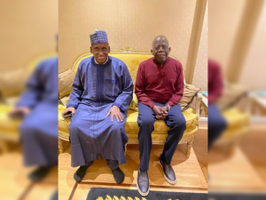 President Bola Tinubu and Senator Abu Ibrahim