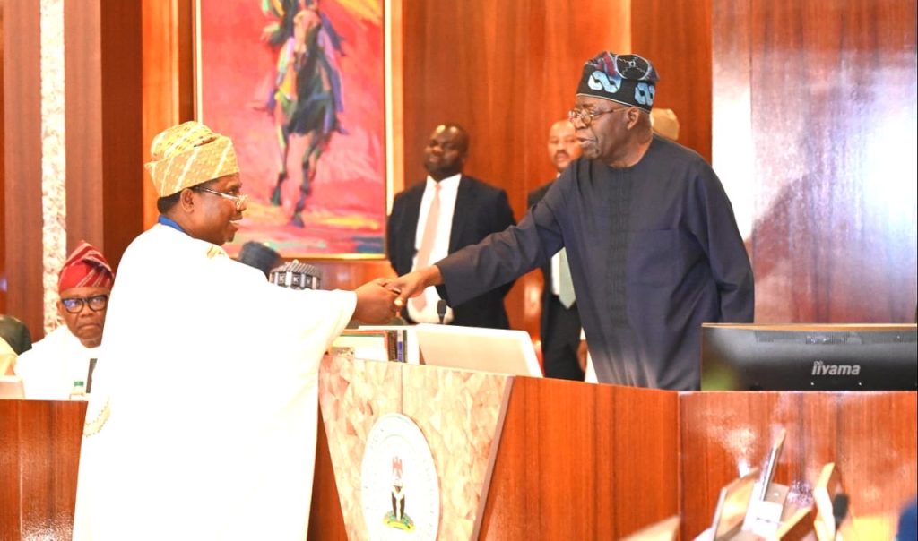 Tinubu swears in new INEC Chairman Amupitan