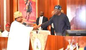 Tinubu swears in new INEC Chairman Amupitan