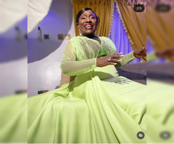 Veteran actress, Idowu Phillips, popularly known as Mama Rainbow