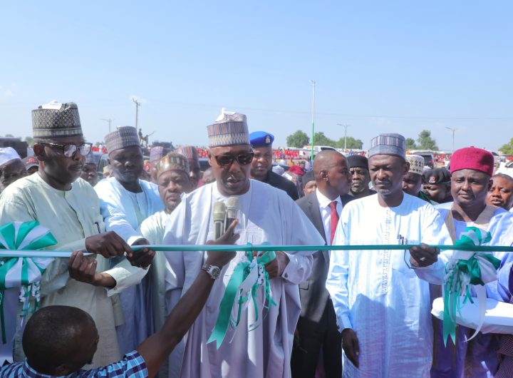 Governor Zulum on Tuesday commissioned the new housing complex for teachers in Mafa