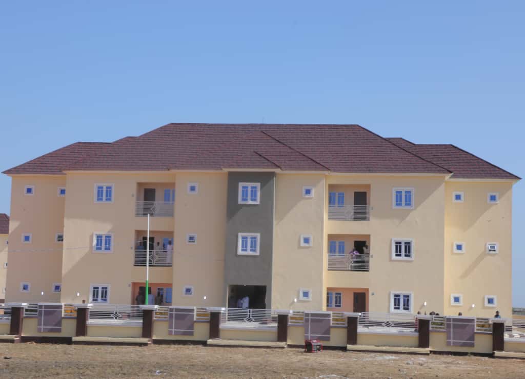 Zulum commissions housing complex for teachers in Mafa 4 Newly commissioned housing complex for teachers in Mafa