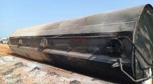 fuel Tanker explosion fire