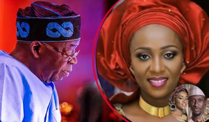 president Bola Tinubu and Maryam Sanda