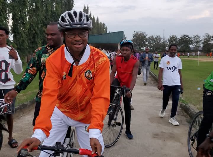 Acting Vice Chancellor of Akwa Ibom State University, Professor Otoabasi Akpan, promotes sports to tackle cultism