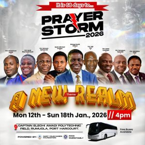 Ayuk, Ajetomobi, Orokpo join Oni for 11th annual ‘Prayer Storm’ in Port Harcourt