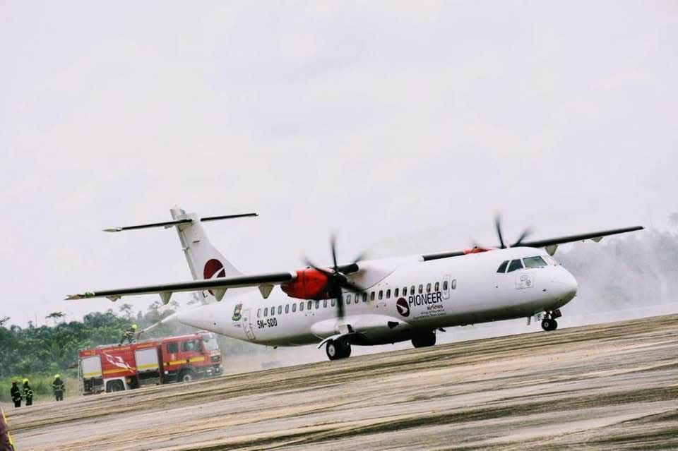 Bayelsa makes history with first state-owned aircraft inaugural flight Bayelsa State stepped into a new chapter of its history on Monday as the first of its newly acquired aircraft touched down at the Bayelsa International Airport—an event greeted with thunderous cheers, a water-cannon salute, and a deep sense of collective pride. The ATR-72/600 aircraft, loaded with about 50 passengers and crew, departed the domestic wing of the Nnamdi Azikiwe International Airport in Abuja at 9:30 a.m. On board were Governor Douye Diri; former deputy governor, Rear Admiral Gboribiogha John-Jonah (rtd); federal lawmakers from the state; Minister of State for Petroleum (Oil), Senator Heineken Lokpobiri; NDDC Managing Director, Dr. Sam Ogbuku; President of the Ijaw National Congress, Prof. Ben Okaba; PANDEF National Chairman, Dr. Boladei Igali; and several other dignitaries. At exactly 10:40 a.m., the aircraft descended into Bayelsa’s skies and rolled onto the runway to a rousing welcome from a massive crowd that had gathered hours ahead to witness what many described as “history in motion.” The moment was more than ceremonial for Governor Diri—who called it “a historic day for every Bayelsan.” “Six years ago, we promised the people of Bayelsa a future of air connectivity and opportunity. "Today, that promise takes wing: Bayelsa is launching its own commercial air services,” he declared, standing before the gleaming aircraft that had just completed its inaugural trip. He continued: “On behalf of your Government of Renewed Hope for Assured Prosperity, I am delighted to commission the first of two ATR-72/600 aircraft, each configured to carry 72 passengers and crew. "This achievement marks the beginning of a new era of connectivity for Bayelsa, bringing regular and reliable air services that fuel modern commerce and development, connecting businesses to new markets, and empowering our people to thrive.” Diri also announced that the aircraft, which had been operating under the name Pioneer Airline, would be rebranded as Air Bayelsa or Bayelsa Air before commencing full commercial operations. According to him, this is to reflect its true ownership and identity as a state asset. The governor took a moment to honour those whose earlier efforts laid the foundation for the state’s aviation journey—particularly the late former Governor Diepreye Alamieyeseigha, who first envisioned the airport, and former Governor Seriake Dickson, who pushed the project to completion. He also commended Premium Trust Bank, Pioneer Airline, and the Bayelsa House of Assembly for their roles in making the dream a reality. For Air Vice-Marshal Nelson Calmday (rtd), Managing Director of Bayelsa Airport Limited, the launch signals the beginning of broader connectivity across the South-South. He noted that the airline will operate daily Lagos and Abuja flights, with plans to extend services to other Niger Delta states. Captain Henry Ungbuku, MD of Pioneer Airlines, described the partnership as deeply personal and symbolic. He said the company “embodies the dreams and aspirations of the people of Bayelsa and the entire Niger Delta,” thanking Governor Diri for the trust placed in the airline. He assured the crowd that “they will not let Bayelsa down.” Premium Trust Bank’s CEO, Emmanuel Emefienim, highlighted the project as a case study in strategic collaboration, expressing pride in the bank’s role in securing the aircraft. Lawmakers were also unanimous in their support. Speaking for the National Assembly Caucus, Senator Konbowei Benson praised the governor’s foresight and promised legislative backing for aviation-driven development. Senator Lokpobiri, the Minister of State for Petroleum Resources (Oil), urged the state to ensure sustainability: He advised the government to “lead by example” by paying for official travel on the airline. For Dr. Sam Ogbuku, NDDC Managing Director, the acquisition marks a vital link between Bayelsa and the rest of the country. He pledged NDDC’s readiness to collaborate with the airline to ensure its growth. PANDEF Chairman, Dr. Boladei Igali, wrapped up the celebration with a message of regional pride, expressing confidence that Governor Diri’s achievements would propel Bayelsa to “new heights.” With the inaugural landing now a proud memory, Bayelsa looks set to join Nigeria’s aviation map—not just as a state with an airport, but as one with its own aircraft, its own ambitions, and its eyes firmly on the future.