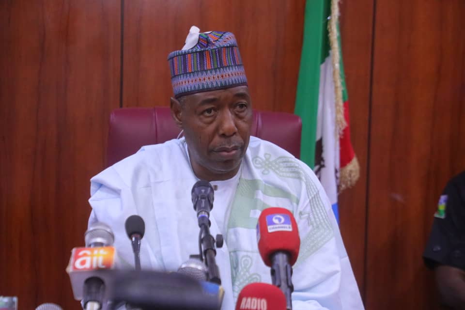 Borno State Governor Babagana Zulum.