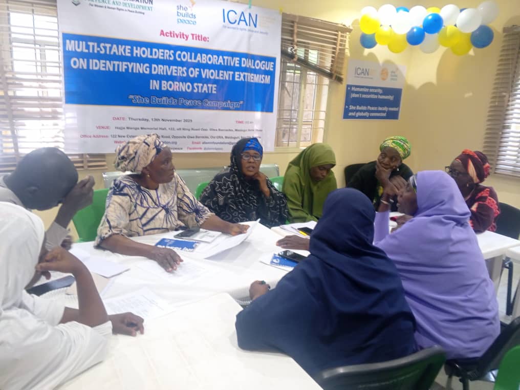 Borno women unite against extremism as foundation hosts dialogue on root causes of violence