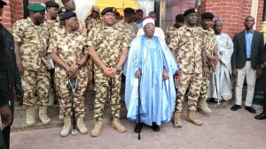 COAS solicits royal support, prayers in the fight against insurgency