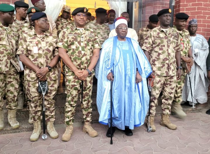 COAS solicits royal support, prayers in the fight against insurgency