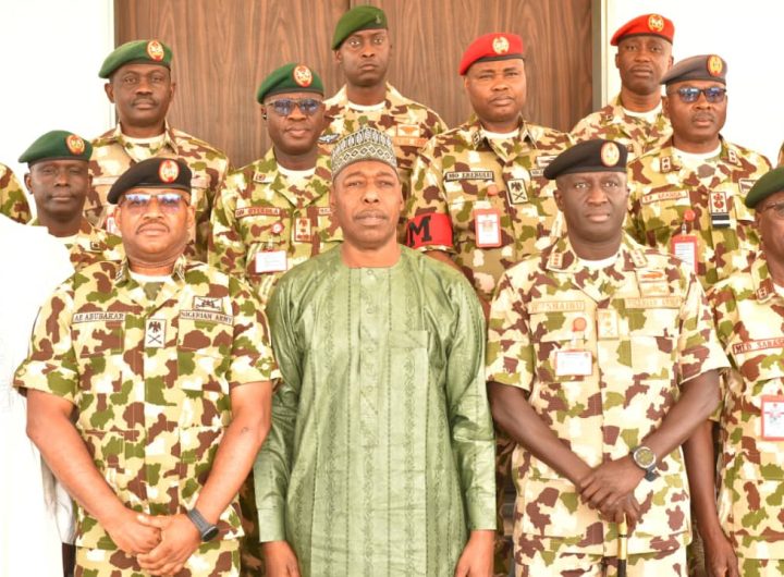 COAS visits Borno, charges troops to sustain vigilance, aggressive posture