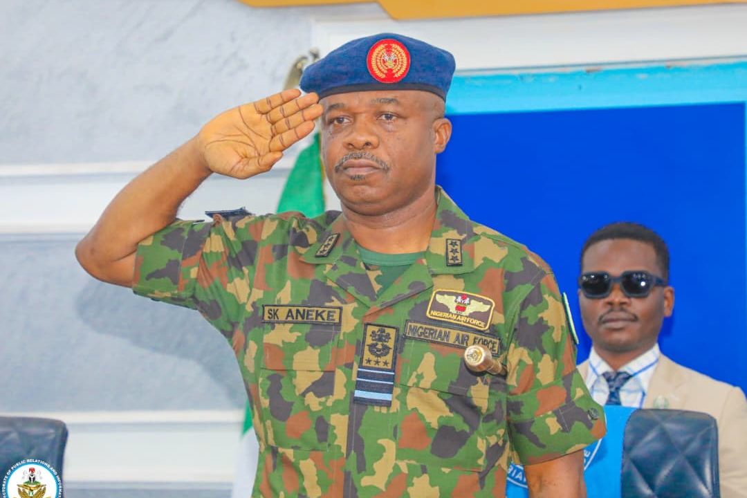 Chief of Air Staff (CAS), Air Marshal Sunday Aneke