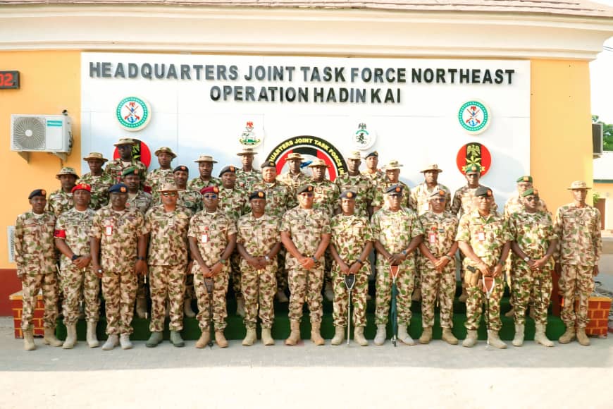 Corps commanders visit Operation Hadin Kai HQ