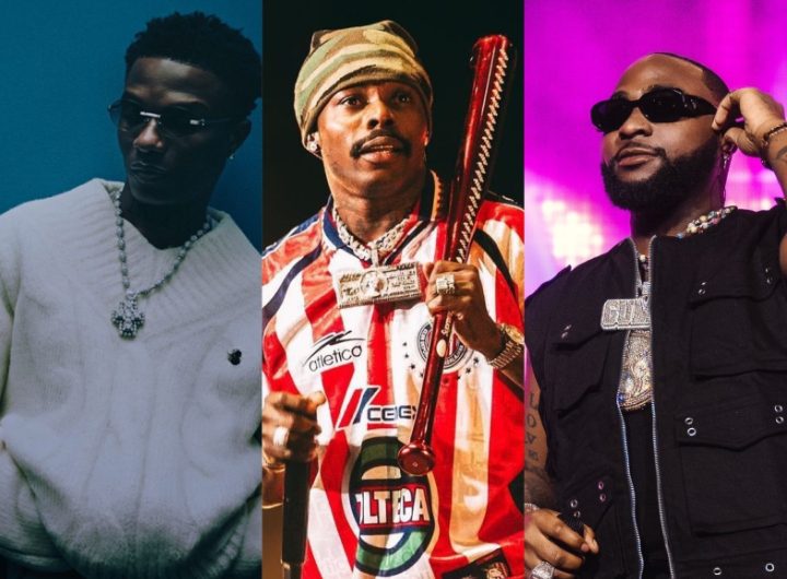 Wizkid, Asake and Davido