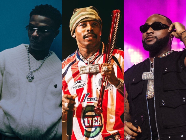 Wizkid, Asake and Davido