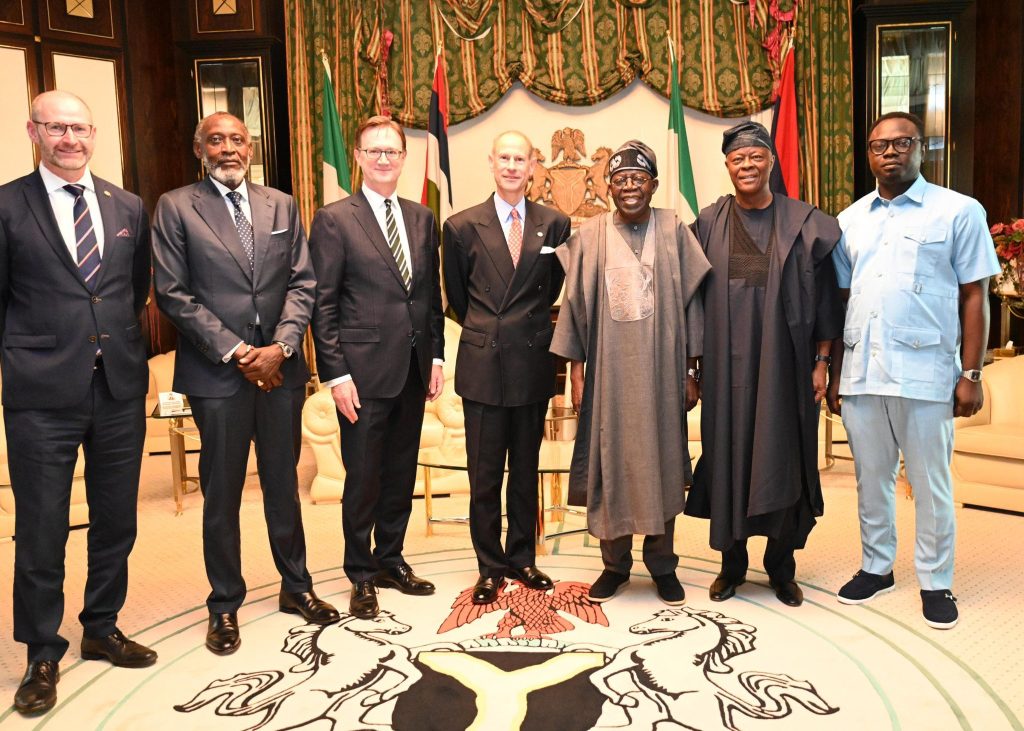 Tinubu: Our economic reforms designed to equip Nigerian youths with world-class skills 4 Duke of Edinburgh visits President Tinubu 1